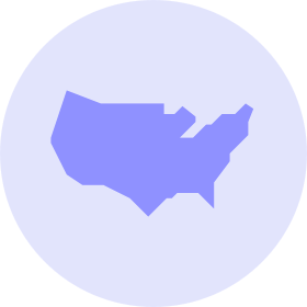 Map of the United States